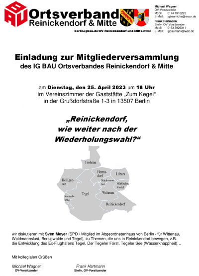 Flyer MV OV ReiMi 25.04.2023 Flyer MV OV ReiMi 25.04.2023