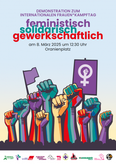 KOMM MIT ZUR DEMO AM 8. MÄRZ KOMM MIT ZUR DEMO AM 8. MÄRZ